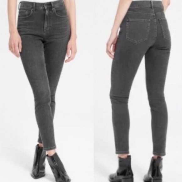 Everlane Gray Mid- Rise Classic Skinny Jean - Picture 3 of 10